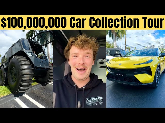 Driving A Real Tank On The Street *100M Car Collection Tour