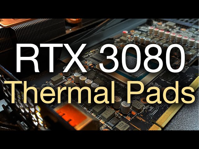 RTX 3080 Thermal Pad Install & Ethereum Testing