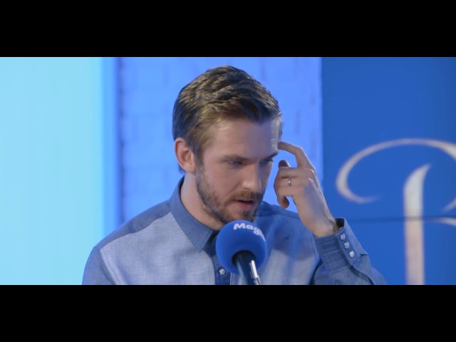 Dan Stevens does his 'Beast' voice   Beauty and the Beast