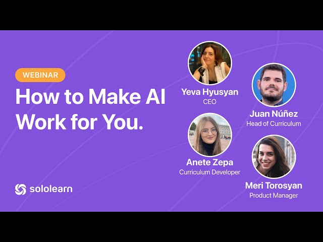 How to Make AI Work for You