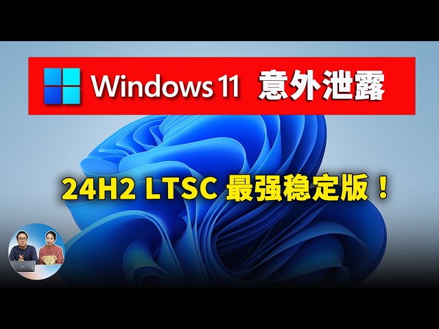 Windows 11 意外泄露（24H2）LTSC 最强稳定版！附最新下载、安装教程 | 零度解说