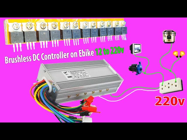 How to make a simple inverter 3000W, 12 transistor IRF 3205, creative prodigy #23