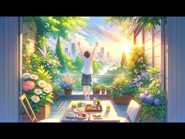 Anime Morning Vibes: Lofi Music & Birdsong for a Peaceful Start to Your Day 🌅🎶🐦