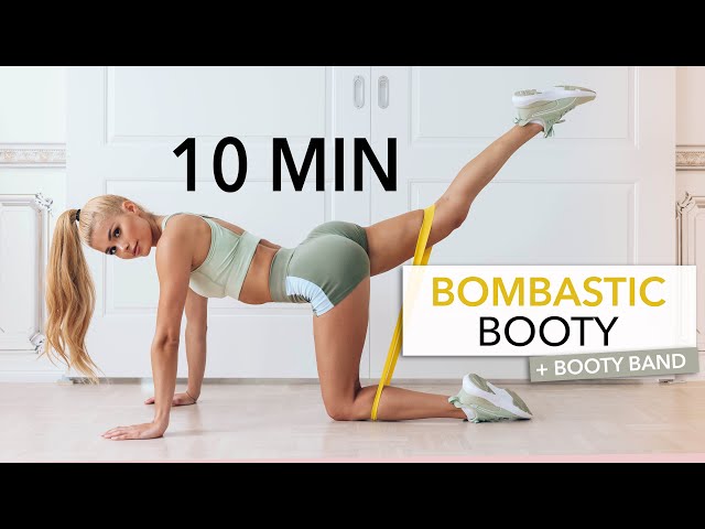 10 MIN BOMBASTIC BOOTY - activate your butt muscles & make them grow I Pamela Reif