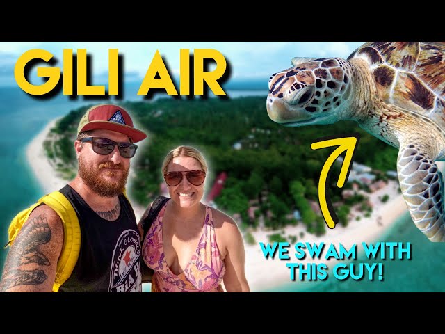 Gili Islands Vacation Relaxing after 2 years of travel