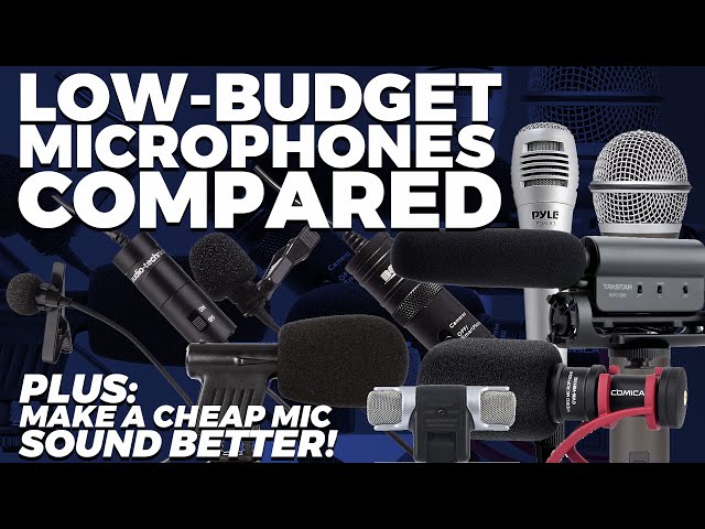 Low Budget Microphone Comparisons