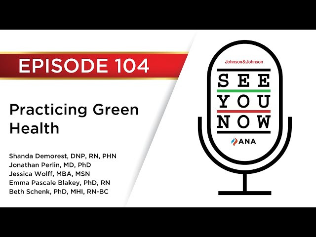 SYN 104: Practicing Green Health