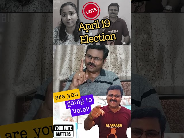 Let's Vote | Certified Rascals #Elections2024 #TNElection #Elections #Polling #LetsVote #Vote