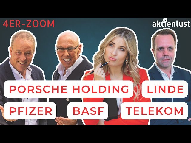 Porsche, Linde, Pfizer, Vodafone, BASF, Münchener Rück: Börsenshow-Nachlese