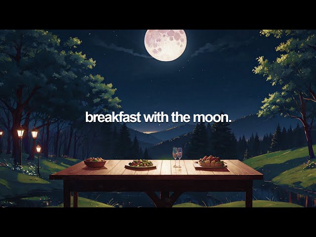 powfu - breakfast with the moon (lyrics)