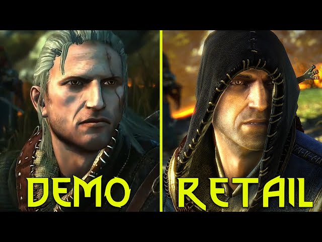 The Witcher 2 E3 2010 Demo vs Retail Enhanced Edition PC Graphics Comparison