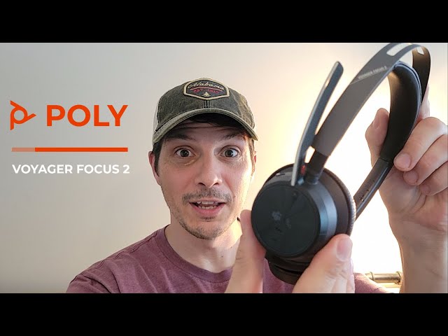 Poly Voyager Focus 2 - Unboxing, Device Overview, Teams Meeting & Audio Recording Demos