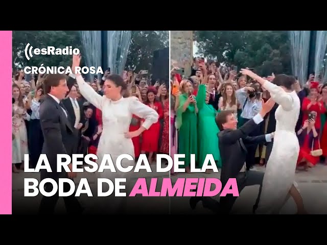 CRÓNICA ROSA: La resaca de la boda de Almeida
