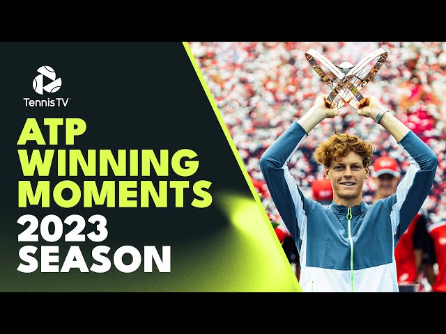Every Championship Point & Trophy Lift From 2023 ATP Season! 🏆