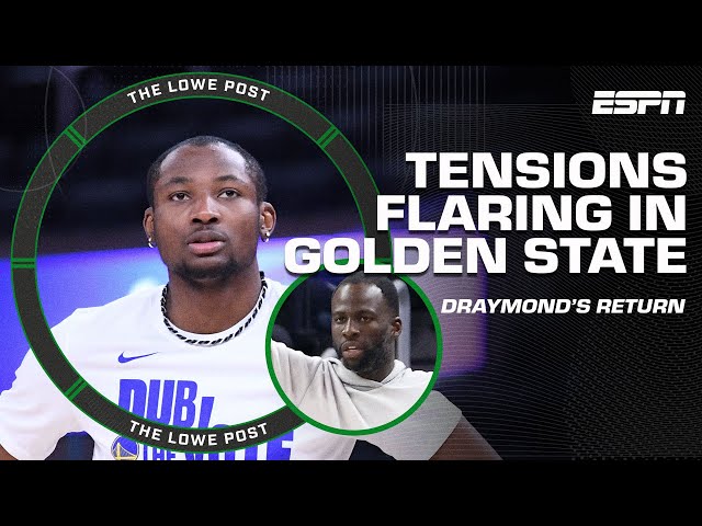 TENSIONS HIGH IN GOLDEN STATE 😳 Kuminga FRUSTRATED, Steph in a SLUMP & Draymond BACK | The Lowe Post