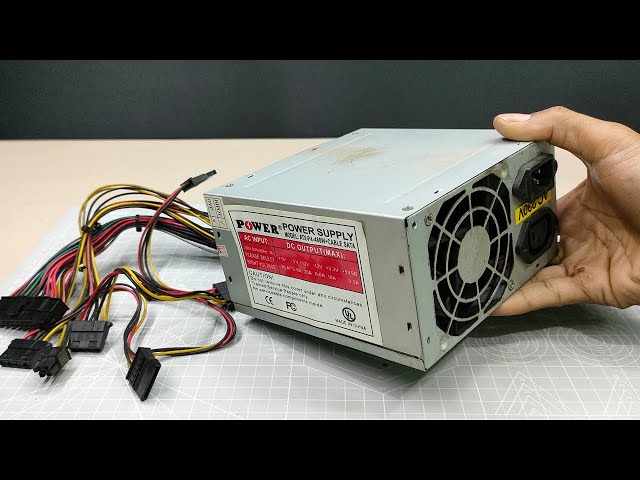 Creative Ideas From Used PC Power Supply
