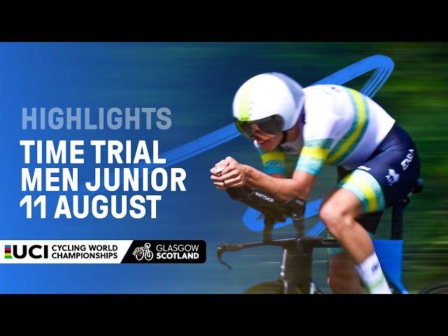 Men Junior Time Trial Highlights - 2023 UCI Cycling World Championships