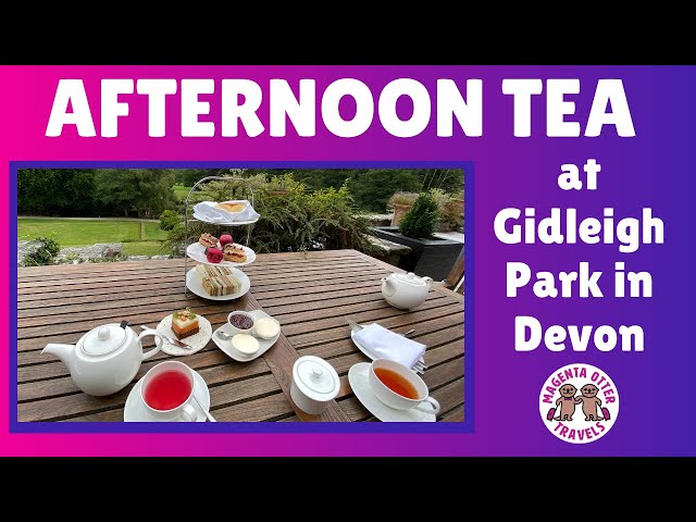 Fancy Afternoon Tea at Gidleigh Park in Devon - American Eats Afternoon Tea