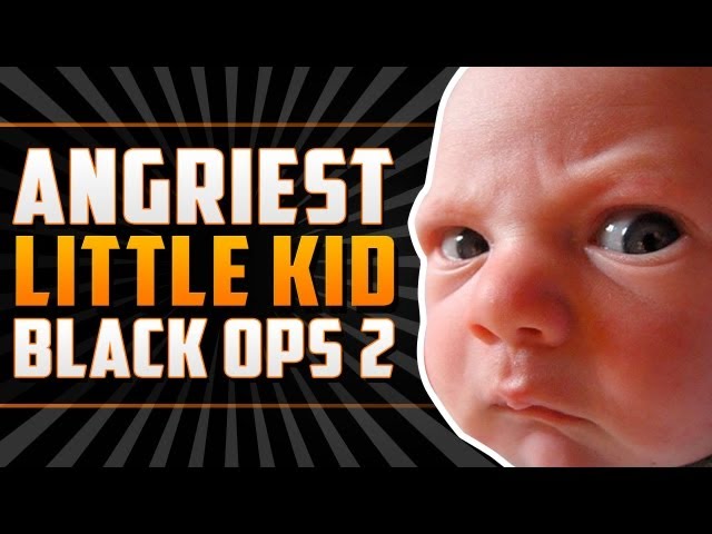 ANGRIEST LITTLE KID ON BLACK OPS 2 "1v1 RAGE"
