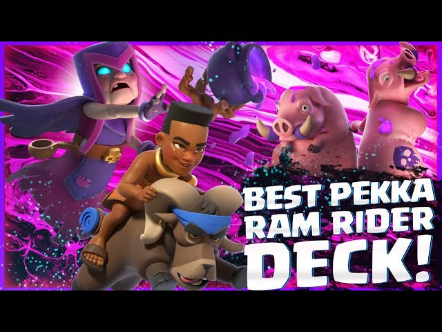 Best Pekka Ram Rider Deck Right Now In Clash Royale!🔥💯
