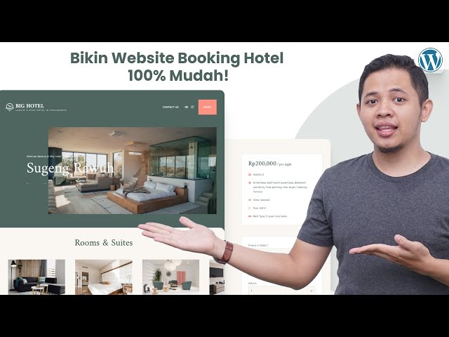 Cara Membuat Website Booking Hotel Dari Awal Sampai Jadi - Full Lengkap