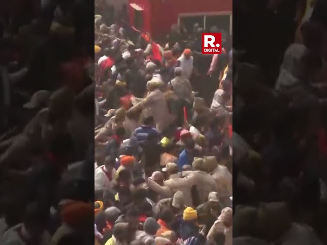 Sea of devotees throng Ram Mandir a day after Pran Pratishtha, break barricades