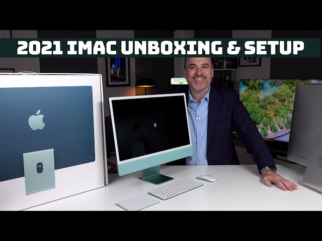 2021 Apple iMac FIRST LOOK - Unboxing and Setup