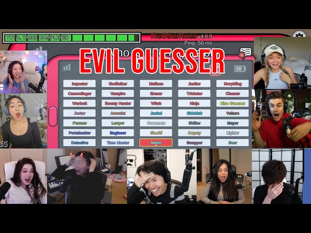 Streamers React to Abe Evil Guessing Everyone in a Single Round ft. Toast, Corpse, Sykkuno, Lily etc