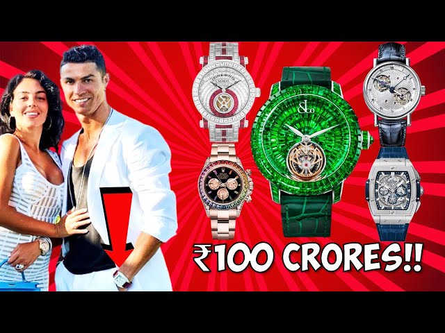 REACTING to Cristiano Ronaldo's INSANE Watch Collection worth ₹100+ CRORES!