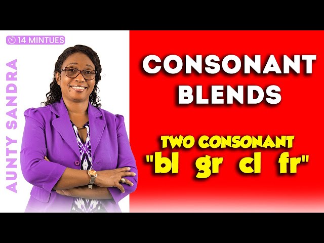 Kindergarten Reading Skills - Consonant Blends - Two Consonants