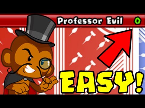 How to Beat The NEW Professor Evil Challenge in BTD Battles | Week 26