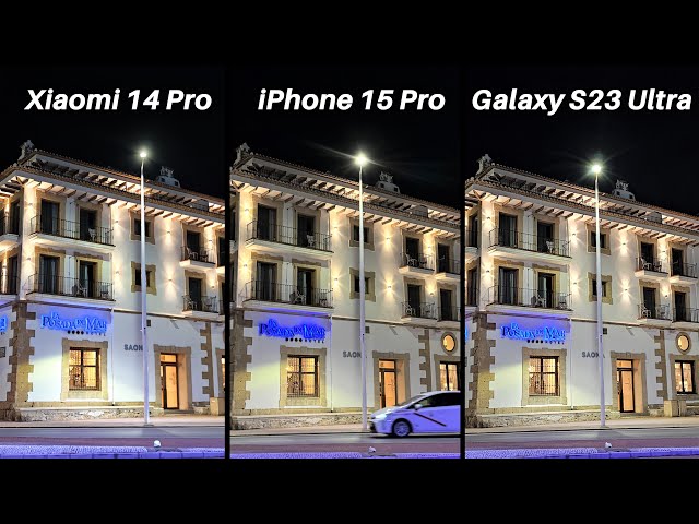 Xiaomi 14 Pro Vs iPhone 15 Pro Max Vs Galaxy S23 Ultra Camera Comparison