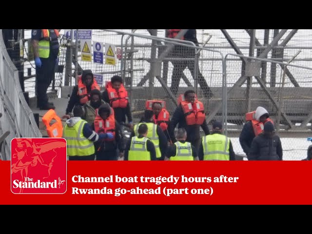 Channel boat tragedy hours after Rwanda bill go-ahead (part one) ...The Standard podcast