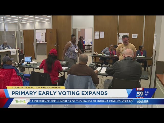 Primary Early Voting Expands