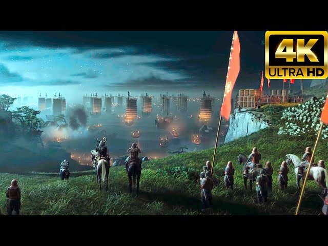 Samurai Mongol Invasion Battle Scene (2024) 4K ULTRA HD Action