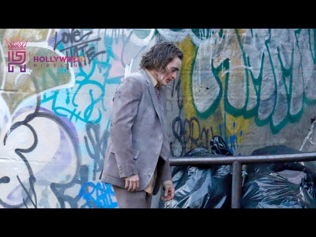 Joaquin Phoenix's Shocking ARREST Scene in JOKER 2!