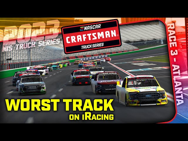 Race 3 - Atlanta - 100% Truck NIS League - iRacing NASCAR
