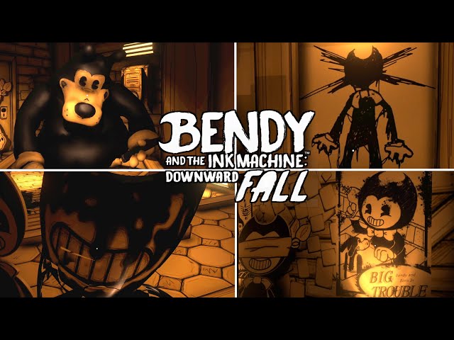 Bandy : The Ink Machine Downward Fall - Full Walkthrough & Ending