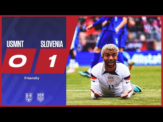 Slovenia beat the USMNT in a friendly | USMNT 0-1 Slovenia | Official Game Highlights