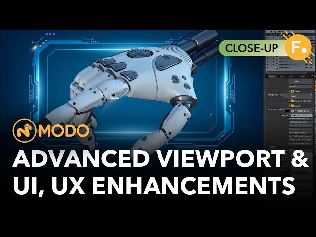 Modo 17.0 | Advanced Viewport and UI, UX Enhancements
