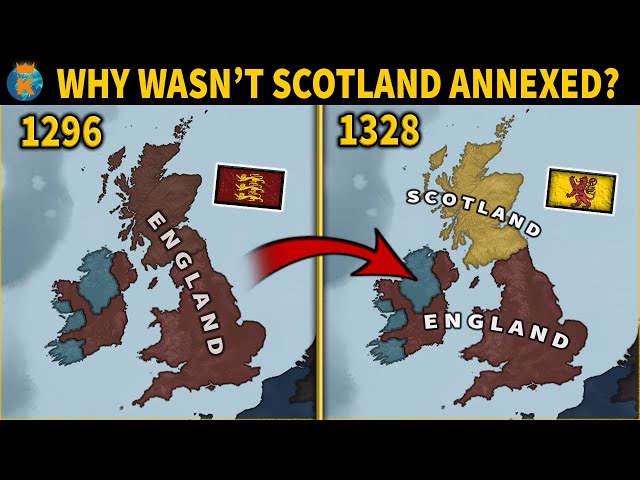 Why wasn't Scotland Conquered by England? - The First Scottish War of Independence