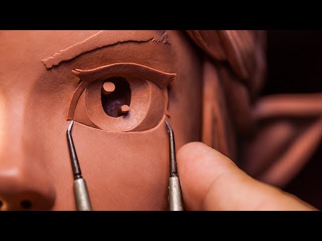 Sculpting Link from The Legend of Zelda Traditionally - Sculpture_Geek