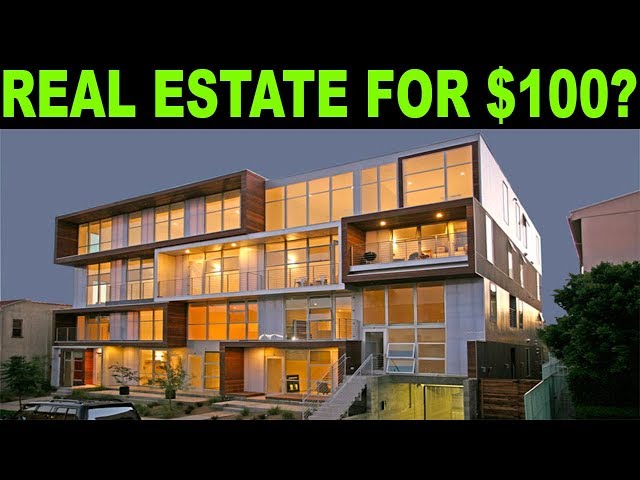 Buying Real Estate for only $100: REITs vs Rental Property