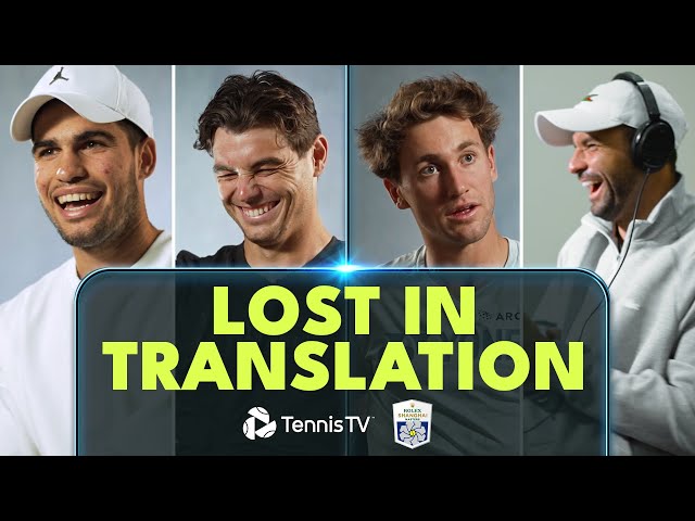 Goats, Carrots & Shiny Legs: Translation Prank on ATP Tennis Pros! 😆