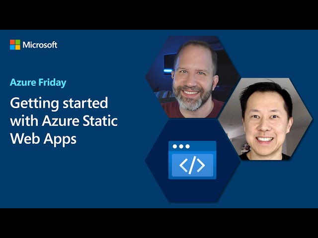 Getting started with Azure Static Web Apps | Azure Friday