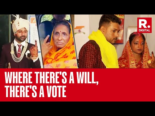 78-Year-Old Patient, Bride and Grooms-To-Be Brave Odds To Cast Vote In Phase 2 | Lok Sabha 2024