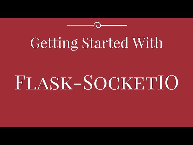 Creating a Chat App With Flask-SocketIO (2023)