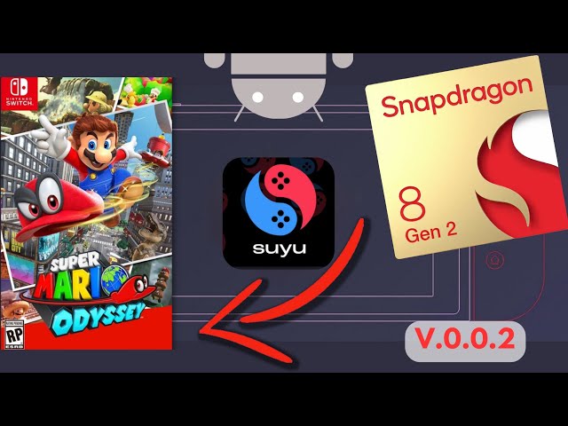 [SUYU Android v0.0.2] Super Mario Odyssey - Snapdragon 8 Gen 2