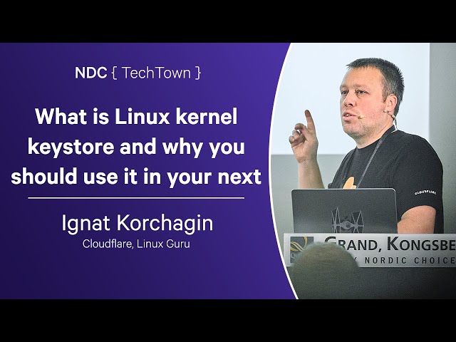 What is Linux kernel keystore and why you should use it in your next application - Ignat Korchagin